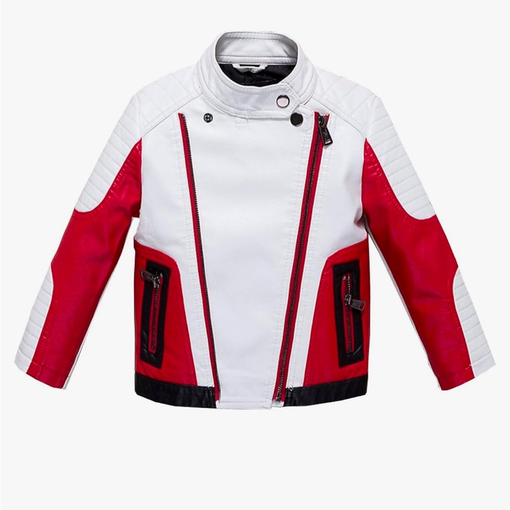 Budermmy faux leather jacket